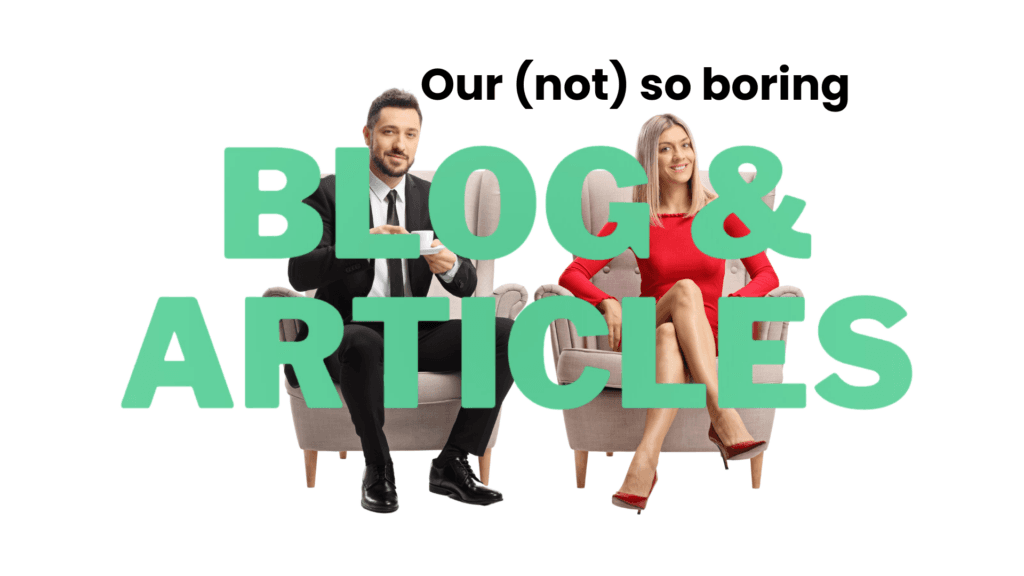 Not so boring blog articles.