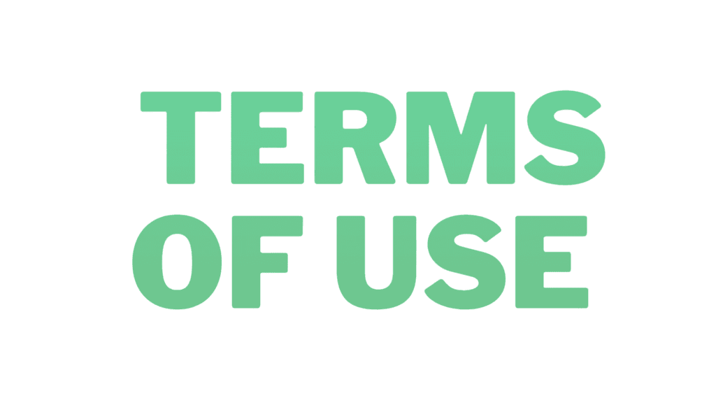 Terms of use